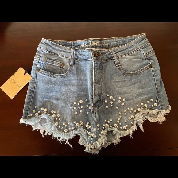 Machine Pants - Machine Jean Shorts